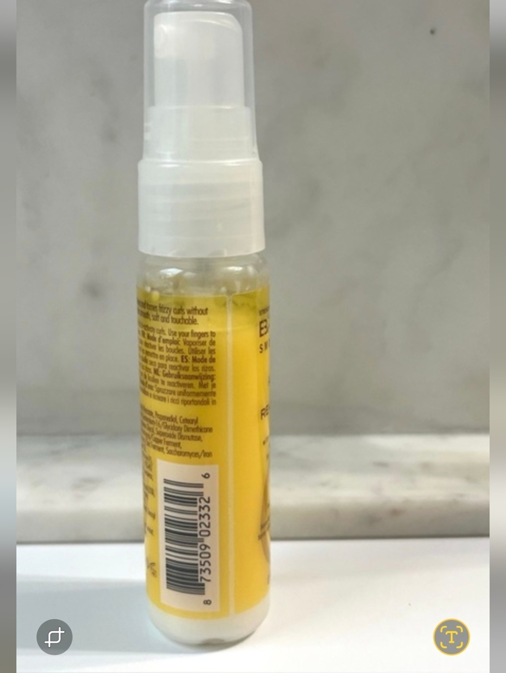 Alterna Bamboo Smooth Curls Anti-Frizz Curl Re-Activating Spray - - Picture 2 of 2